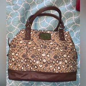COPY - Loungefly Hello Kitty leopard print purse.  Hello Kitty Loungefly